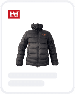 Käytetty Helly Hansen untuvatakki