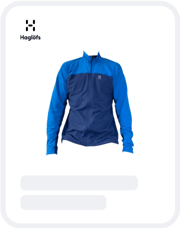 Käytetty Haglöfs fleecetakki